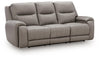 Real Moments Power Reclining Sofa with Audio Seating