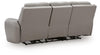Real Moments Power Reclining Sofa with Audio Seating