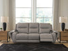 Real Moments Power Reclining Sofa with Audio Seating