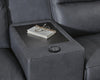 ModZ 6-Piece Power Reclining Sectional with Audio Console - Blue