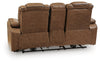 Gruaro Power Reclining Loveseat with Console