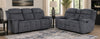 Reclining Loveseat With  Console Havana Cloud