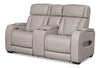Boyington Power Reclining Loveseat with Console - Gray