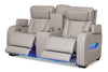 Boyington Power Reclining Loveseat with Console - Gray