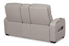 Boyington Power Reclining Loveseat with Console - Gray