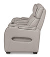 Boyington Power Reclining Loveseat with Console - Gray