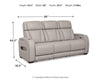 Boyington Power Reclining Sofa - Gray