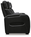 Boyington Power Reclining Loveseat with Console - Black