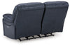 Leesworth Power Reclining Loveseat - Ocean