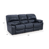 Leesworth Power Reclining Sofa - Ocean