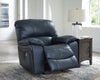 Leesworth Power Recliner - Ocean