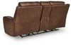 DeepWakes Power Reclining Loveseat with Console - Canyon