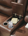 DeepWakes Power Reclining Loveseat with Console - Canyon