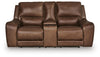 DeepWakes Power Reclining Loveseat with Console - Canyon