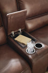 DeepWakes 6-Piece Power Reclining Sectional with Chaise - Canyon