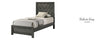 King Complete Bed Valorie Grey