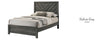Full Complete Bed Valorie Grey