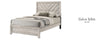 Twin Complete Bed Valorie White
