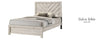 King Complete Bed Valorie White