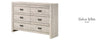 King Complete Bed Valorie White