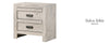 King Complete Bed Valorie White