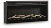 Entertainment Accessories Fireplace Insert - Black