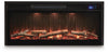 Entertainment Accessories Fireplace Insert - Black
