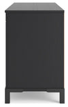 Cayberry 60" TV Stand with Electric Fireplace