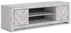 Cayboni 71" TV Stand - Whitewash