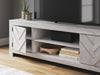 Cayboni 71" TV Stand - Whitewash