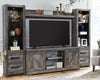Wynnlow 4-Piece Entertainment Center - Gray (W440W2)