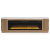 Camdill 80" TV Stand with Electric Fireplace