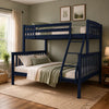 Claire Bunk Bed — Twin / Full / Navy