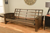 Washington Futon Frame — Queen / Rustic Walnut