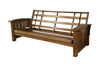 Washington Futon Frame — Queen / Rustic Walnut