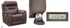 Power Recliner With Power Headrest & Massage Waycross Bark