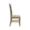 Stone - Wooden Swirl Back Side Chair (Set of 2)
