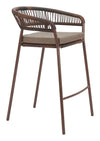 Skye Barstool Brown — Set of 2