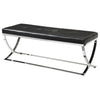 Walton - Leatherette Upholstered Tufted Accent Bench