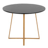 Cosmo - Dining Table - Natural Wood Metal Base