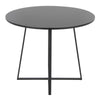 Cosmo - Canary Dining Table - Black Metal Base