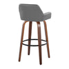 Daniella - 30" Fixed-Height Barstool (Set of 2) - Brown Base