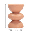 Tressa Side Table Terracotta