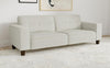 Deerhurst - Upholstered Track Arm Tufted Sofa - Greige