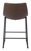Smart Counter Stool Vintage Espresso — Set of 2