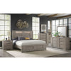 Kelis - 4 Piece Bedroom Set With Queen Panel Bed And LED - Gray