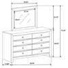 Briana - 8-Drawer Dresser