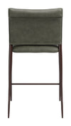 Freesia Counter Stool Olive Green — Set of 2