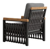 Naru Accent Chair Gray