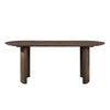 Kody - Oval Dining Table - Dark Walnut